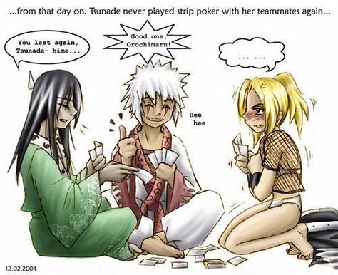 Oh hell no xD Orochimaru and Jiraiya getting on Tsunade's bad side Tsunade And Jiraiya, Orochimaru Wallpapers, Naruto Cool, Lady Tsunade, Art Outfit, Naruto Teams, Tv Tropes, Naruto Comic, Madara Uchiha