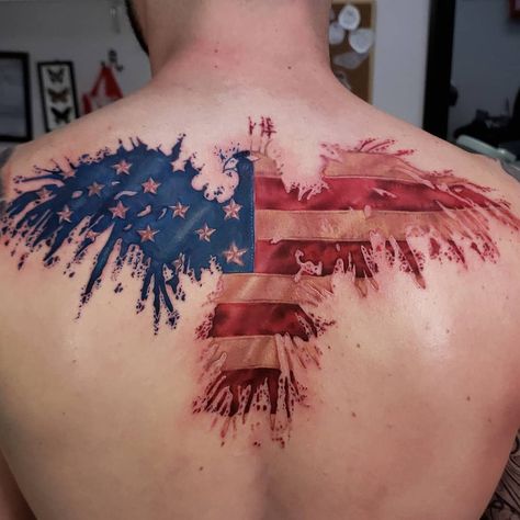 CHRIS SANCHEZ on Instagram: “American flag piece from yesterday. Dm now booking end of March and April. . . . #tattoo #tattoos #tats #ink #inked #inkedup #americaneagle…” We The People Tattoo Design, American Flag Tattoos For Women, Patriotic Tattoos, Flag Tattoo, Blue Tattoo, Now Booking, Art Tattoos, Tattoo Drawings, Maple Leaf Tattoo