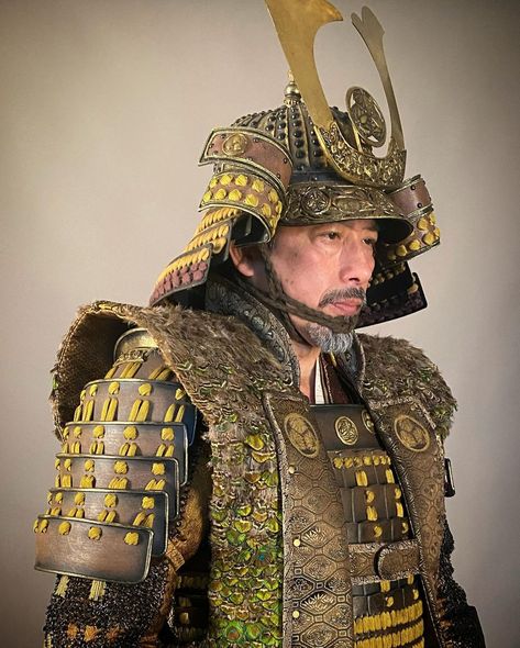 Samurai Armor Design, Samurai Archer, Armor Japanese, Asian Armor, Historical Japan, Ancient Samurai, Hiroyuki Sanada, Royal Costume, Japanese Art Samurai