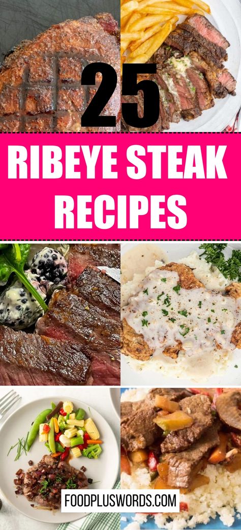 Ribeye Steak Recipes Chopped Ribeye Steak Recipes, Ribeye Steak Tips, Recipes For Ribeye Steak, Recipes With Ribeye Steak, Ribeye Recipes Meals, Recipes With Ribeye Steak Meat, Rib Eye Steak Recipes Grilled, Ribeye Steak Recipes Grilled, Ribeye Steak Dinner Ideas