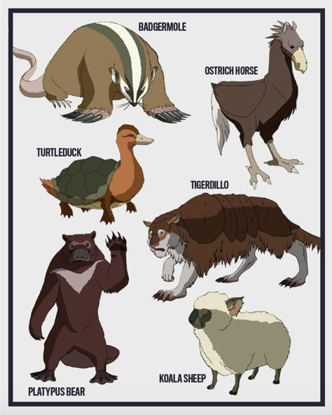 Atla Creatures, Animals From Avatar, Avatar Show, The Last Airbender Characters, Avatar Animals, Avatar Legend Of Aang, The Avatar, Avatar Cartoon, The Last Avatar