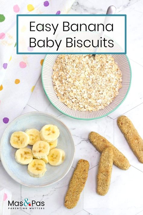 Baby Bites Food, 7 Month Old Food Ideas, Healthy Food For Babies, Homemade Baby Snacks, Baby Biscuits, Fingerfood Baby, Teething Biscuits, Baby Recipe, Baby Led Weaning First Foods