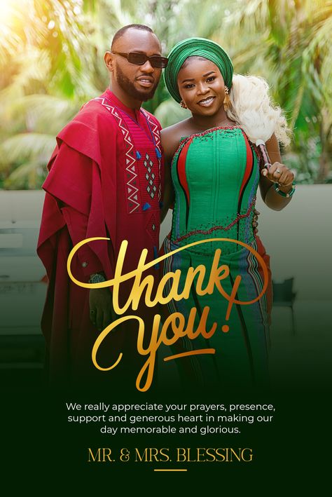 Thank you wedding simple flyer designed by Oppomence. Contact us on 0247369275 Thank You Design Flyer, Thank You Flyer Design, Christian Photography, Wedding Flyers, Simple Flyer, Wedding Photoshoot Poses, Wedding Simple, Wedding Pins, Simple Weddings