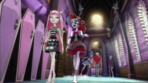 Monster High Screenshots, Monster School, Monster High Art, Ever After High, High Art, Character Aesthetic, Main Characters, Monster High, My Pictures