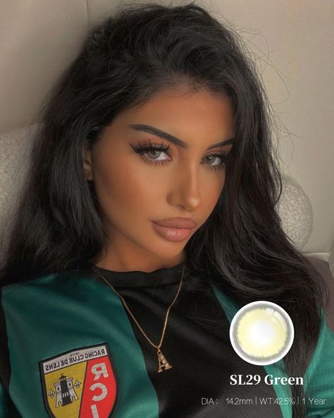 🌿 Get ready for some captivating green-eyed magic! 🌟 If you've got dark brown eyes and have been dreaming of cool-toned green eyes, we've got the perfect solution for you! 😍✨⁠😽@ayaa.ameen⁠⁠⁠⁠ | Code: ‘Ayaaa20’ (-20%)
#just4kira #greenlenses #coloredcontacts #softlenses #greencontacts #lens⁠
#contactlenses #contacts #beauty #coloredeyes #eyes #makeup⁠ #SL29Green⁠
⁠ Sarah Core, Brown Contact Lenses, Green Contacts Lenses, Green Contacts, Colored Contact Lenses, Circle Lenses, Dark Brown Eyes, Contact Lenses Colored, Contact Lens