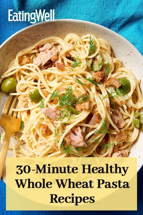 Whole Grain Spaghetti Recipes, Recipes With Whole Wheat Pasta, Shrimp Whole Wheat Pasta, Low Carb High Protein Pasta Recipes, Best Pasta For Diabetics, Healthy Low Carb Pasta Recipes, Whole Wheat Pasta Dishes, Dash Diet Pasta Recipes, Low Cholesterol Pasta Recipes