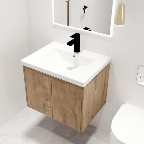 Amazon.com: Malwee-Sweet Star: 24/30 Inch Wood Vanity Bathroom 36”, 36” Driftwood Bathroom Vanity, Vanity Accessories, Basin Design, Floating Bathroom Vanity, Bathroom Vanity Base, Basin Sink, Sink Top, Vanity Base