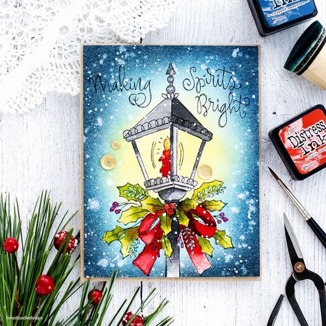 New Year Card Drawing, Christmas Card Ideas Drawing, New Year Drawing, Classical Christmas, Watercolour Prints, Whimsical Art Journal, Doodle Design, Christmas Card Art, Watercolor Prints