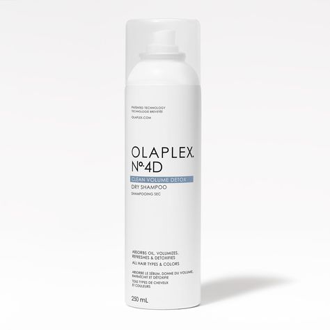 Nº.4D CLEAN VOLUME DETOX DRY SHAMPOO - OLAPLEX Inc. Skincare Science, Feeling Calm, Clean Hair, Healthy Scalp, Brittle Hair, Good Hair Day, Clogged Pores, Hair Repair, Hair Journey