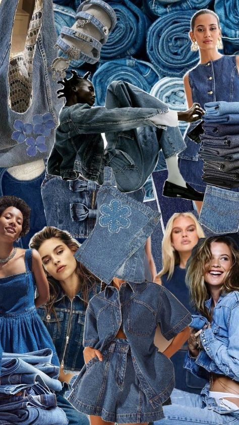 Creative Fashion, Denim Fashion, Mixed Media, Collage, Media, Quick Saves