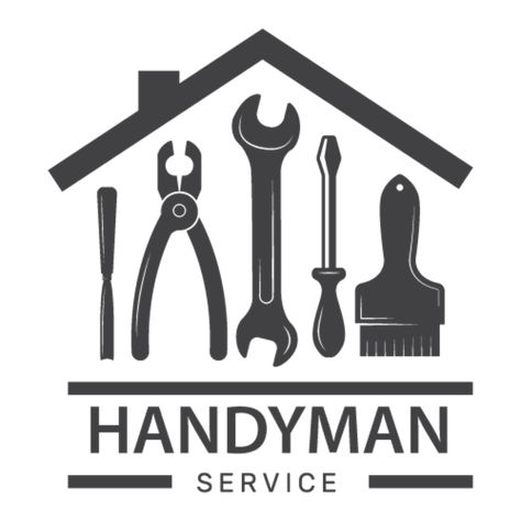 Handyman Logo, Handyman Services, Service Logo, Small Business Ideas, Png Images, Logo Design, Home Improvement, Clip Art, Design