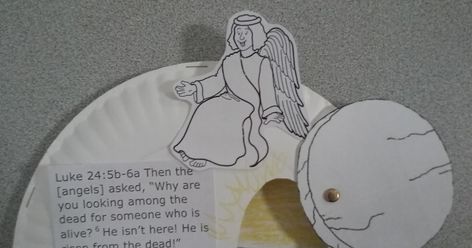 Empty Tomb Craft, Easter Jesus Crafts, Resurrection Crafts, Easter Tomb, Easter Resurrection, Easter Sunday School, Children's Church Crafts, Empty Tomb, Resurrection Sunday