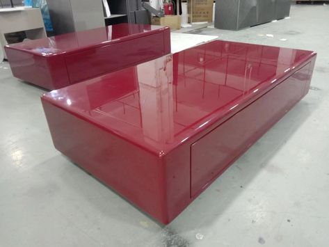 High gloss floors