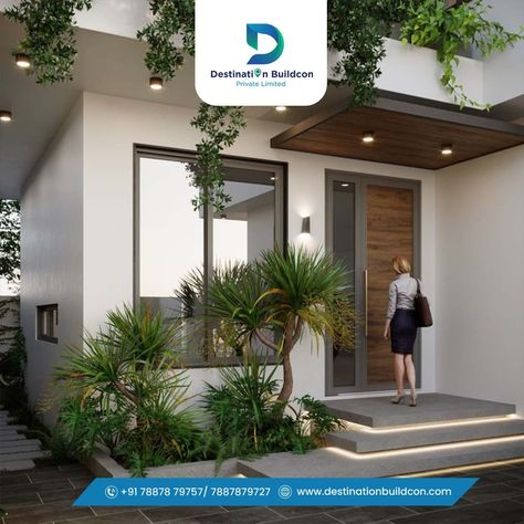 Destination Buildcon - a complete home construction, PEB building company in Pune 📍DM or Call us at 7887879757 #homeconstruction #buildingconstruction #destinationbuildcon #PEBConstructioncompany #prengineeredbuilding #pune #punekar #punecity #3dhomedesign #architectinpune #homeconstruction #wakad #hinjewadi #architecturedesign #civilconstruction #architectsinpune #pinterest Modern Colonial Exterior, Villa Concept, Villa Architecture, Small Modern House Plans, Home Styles Exterior, Main Entrance Door Design, Small House Interior Design, Building Company, Entrance Door Design