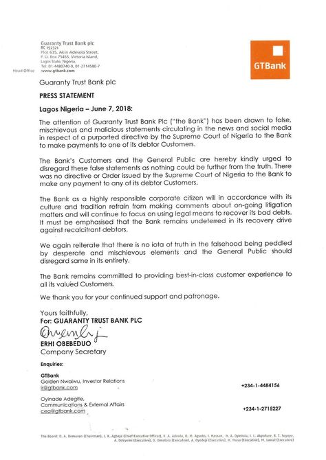 Bank Statement Gtbank  Understand The Background Of Bank Statement Gtbank Now bank statement gtbank  GTBank releases Official Statement regarding Purported ... Guaranty Trust Coffer Plc has been ranked Africa’s ‘Most Admired Accounts Brand’ in the 10th ceremony baronial of Brand Africa 100: Africa’s Best Bran... design Ronaldo Manchester, Power Of Attorney Form, Cristiano Ronaldo Manchester, Union Bank, Word Form, Atm Card, Commercial Bank, Income Tax Return, Resignation Letter