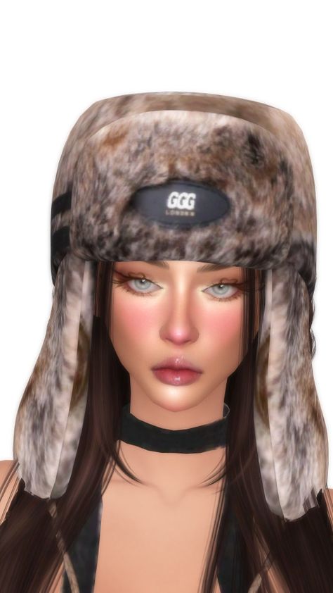 Sims 4 Cc Ushanka Hat, Ushanka Sims 4 Cc, Sims 4 Ushanka, Sims 4 Fur Hat, Bonnet Cc Sims 4, Sims 4 Beanie Cc, Sims 4 Cc Beanie, Sims 4 Cc Hats, Russian Winter Hat