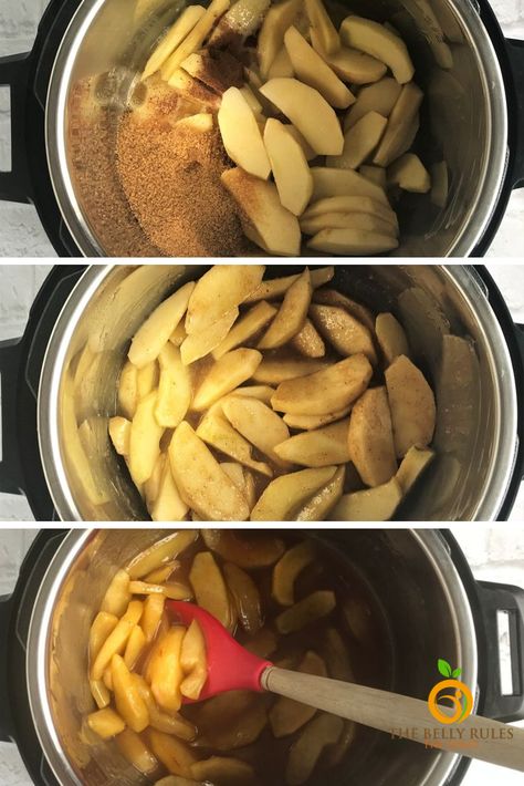 Cinnamon Apple Pie Filling Easy Pie Filling, Healthy Apple Pie Filling, Green Apple Pie, Paleo Apple Pie, Apple Pie Filling Recipe, Quick Cooker Recipes, Eating Games, Healthy Apple Pie, Apple Pie Filling Recipes