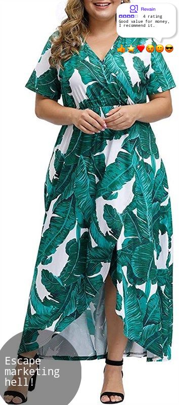 Allegrace Dresses Snakeskin Big Leaf Turquoise Women's Clothing for Dresses | 3 User Reviews Flower Print Long Dress, Flowy Long Dress, Flowy Dress Long, Cocktail Formal, Cruise Outfits, Flowy Maxi Dress, Plus Size Maxi, Beach Wear Dresses, Women Plus Size