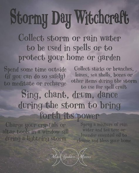 Rain Spell, Witchcraft Spells For Beginners, Water Witch, Spells For Beginners, Witch Rituals, Wiccan Magic, Elemental Magic, Magic Spell Book, Wiccan Spell Book