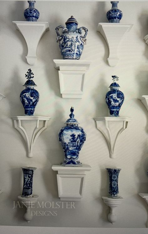 Blue And White Interiors, Blue And White China Aesthetic, Blue Willow Wall Display, Blue China Patterns Wallpaper, Chinese Blue And White Porcelain, Blue And White Living Room, Chinese Ceramics Blue And White, Blue Chinoiserie, Blue And White Chinoiserie