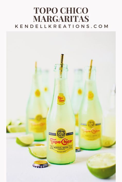 If you know me you might know that my love for Topo Chico runs DEEP! So creating a Topo Chico Margarita is a no-brainer for me. The beauty of this recipe is that you can use it as a base and mix in any citrus juice you fancy. I sometimes use tangerine juice if I have been to Trader Joe's recently, but lime is perfect if that's what I have laying around. This is my go-to margarita all year, but they are especially good on Cinco de Mayo! I even share notes on making it a Ranch Water if you prefer. Ranch Water Recipe, Lime Margarita Recipe, Tangerine Juice, Citrus Juice, Mixed Drinks Recipes, Skinny Taste Recipes, Margarita Recipes, Alcohol Drink Recipes, Alcohol Recipes