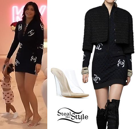 Kylie Jenner Clothes & Outfits | Page 17 of 54 | Steal Her Style Kylie Chanel Outfit, Kylie Jenner Chanel Outfit, Kylie Jenner Steal Her Style, Steal Her Style Kylie Jenner, Kylie Jenner Chanel, Chanel Outfits Women, Kylie Jenner Clothes, Kylie Jenner Closet, Kylie Jenner Outfits Casual