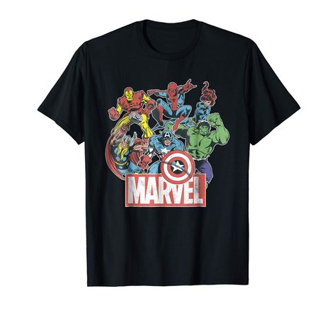 Avengers Shirt, Avengers Team, Avengers Logo, Marvel Clothes, Superhero Shirt, Marvel Shirt, Marvel Tshirt, Retro Comic, Vintage Graphic