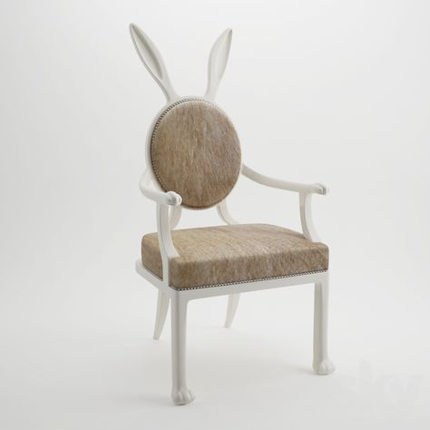 3d models: Chair - BUNNY chair Bunny Chair, Model Images, In 3d, Animal Crossing, Fabric Color, Dining Chairs, Filter, Models, Media