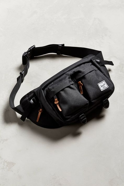 Herschel Supply Co. Eighteen Sling Bag | Urban Outfitters Crochet Bag For Men, Mens Sling Bag, Crochet Sling Bag, Sling Bag Men, Waist Bag Men, Mens Bags Fashion, Duffle Bags, Herschel Supply Co, Herschel Supply