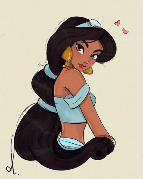 Princess Jasmine Art, Jasmine Drawing, Prince Aladdin, Aladdin Art, Prince Ali, Disney Clipart, Disney Princess Jasmine, Animation Disney, Disney Princess Artwork