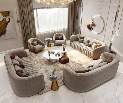 Sitting Room Interior Design, Majlis Design, Stylish Living Room Furniture, Modern Living Room Set, Luxury Sofa Living Room, Glam Living Room Decor, Latest Sofa Designs, Luxury Furniture Sofa, Luxury Sofa Design