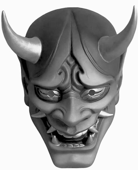 Mascara Hannya, Hanya Mask Tattoo, Hannya Maske, Japanese Hannya Mask, Japanese Demon Mask, Japanese Oni Mask, Japanese Tattoo Women, Oni Mask Tattoo, Japanese Statue