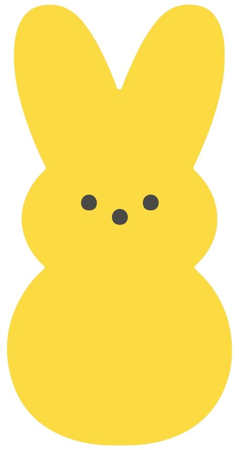 Easter Bunny Cutouts Free Printable, Felt Easter Crafts, Easter Lessons, Easter Paper Crafts, Easter Crafts Preschool, Peeps Easter, Fun Easter Crafts, Easter Games, Holiday Icon