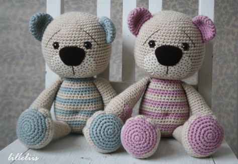 Tummy Teddy amigurumi pattern | lilleliis Amigurumi Baba, Crochet Teddy Bear, Crochet Bebe, Haken Baby, Crochet Teddy, Teddy Bear Pattern, Crochet Bear, Main Game, Love Crochet