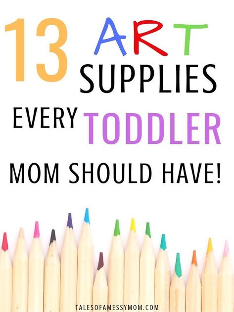 Toddler Art Supplies, Cool Stencils, Kids Craft Supplies, Arts And Crafts Kits, Toddler Playroom, Organize Craft Supplies, Toddler Discipline, Toddler Arts And Crafts, Toddler Mom