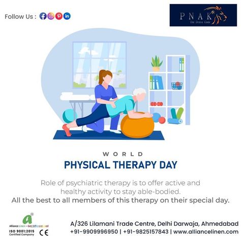 World Physical Therapy Day, World Physiotherapy Day, Physiotherapy Day, Healthy Activities, Work Tomorrow, A Thought, Happy And Healthy, Physical Therapy, This World