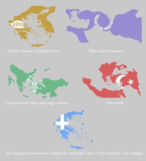 Zed League Of Legends, Map Diagram, Imaginary Maps, Country Memes, Greek History, Memes Funny Lol, Alternate History, Jokes Pics, Fantasy Map