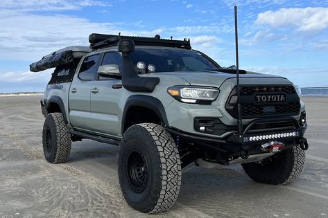 Toyota Tacoma Lunar Rock, Lunar Rock Tacoma, Tacoma Overland Build, Tacoma Modified, Lifted Toyota Tacoma, Tacoma Rims, 2023 Gmc Canyon, Lifted Tacoma, Arctic Trucks