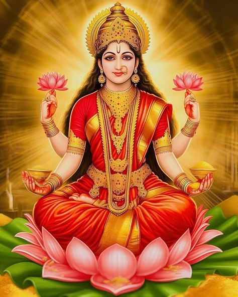 Sri Maha Lakshmi Images, Ashta Lakshmi Photos, Godess Laxmi Wallpapers Hd, Maha Laxmi Hd Wallpaper, Sri Lakshmi Devi Images, Goddess Lakshmi Photos, Maha Laxmi Goddesses, Laxmi Goddess Drawing, Goddess Lakshmi Hd Wallpaper