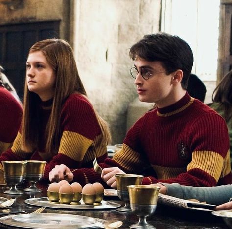 Hery Potter, Harry Potter Couples, Harry Potter Ginny Weasley, The Golden Trio, Harry Potter Ginny, Citate Harry Potter, Harry And Ginny, Buku Harry Potter, Harry Potter Images