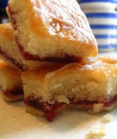 The English Kitchen: Strawberry Jam Tray Bake Cranberry Dessert, Tray Bake Recipes, The English Kitchen, Tray Bake, Cooking Bacon, English Kitchen, Slices Recipes, Shortcrust Pastry, Strawberry Jam