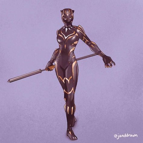 Female Black Panther, Shuri Black Panther, Female Tiger, Marvel Female Characters, Marvel Fanart, Superhero Suits, Black Panther Art, Instagram Queen, Mcu Marvel