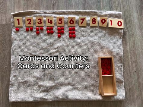 Discover the Magic of Montessori Cards and Counters! Montessori cards and counters are a fantastic way to introduce young children to numbers and counting. 🌟 🃏 Cards: Numbered from 1 to 10, these cards help kids learn numerical order. 🔴 Counters: Small objects like discs or beads that match the numbers on the cards. By laying out the cards and placing the counters beneath them, children grasp the concept of quantity and learn about odd and even numbers. A little trick I do is ask the childr... Odd And Even Numbers, Make Math Fun, Montessori Cards, Even Numbers, Continuous Provision, Teaching Numbers, Montessori Math, Counting Cards, Small Objects