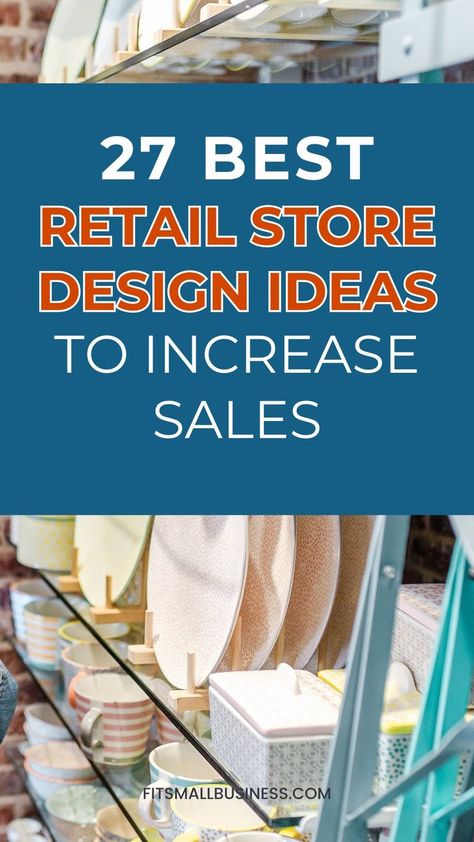 27 Best Retail Store Design Ideas to Increase Sales Retail Display Design Ideas, Boutique Store Displays Clothing, Retail Store Color Schemes, Retail Clothing Display Ideas Boutiques, Gift Shops Interior Design, Tshirt Store Interior Design, Organic Retail Store Design, Creative Store Design, Christian Store Ideas Retail Design