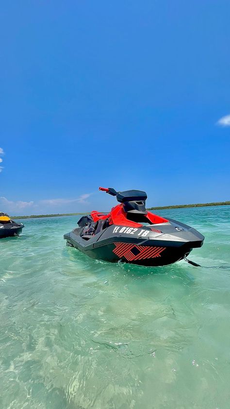 genaveann on Instagram: Finding peace of mind #nsb #seadoo #saltlife #floridalife #reels #beach #beachday #fyp #jetski #jetskilife #jetskifun #sandbar… Bayside Miami, Seadoo Jetski, Water Vehicles, Jet Skies, Ski Aesthetic, Dream Boat, Jet Skis, Sweden Travel, Boat Stuff