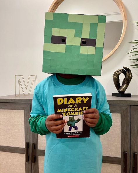 Happy Fan Friday everyone! Check out our friend in his awesome costume reading Diary of a Minecraft Zombie! Tag or DM us a picture of your kiddo if they want to be featured for a Fan Friday! Minecraft Zombie Costume, Reading Diary, Minecraft Zombie, Minecraft Costumes, Zombie Costume, Pictures Of You, Cool Costumes, A Fan, Zombie