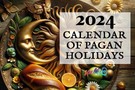 Wicca Holidays, Pagan Wheel Of The Year, Celtic Calendar, Pagan Moon, Pagan Calendar, Pagan Holidays, Pagan Yule, Wiccan Sabbats, Grimoire Pages