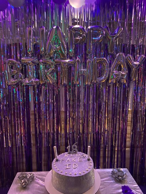 Euphoria Bday Party, Euphoria Party Ideas, Euphoria Birthday Party Theme, Iridescent Party Decorations, Y2k Birthday Party, Sweet Sixteen Party Themes, 14th Birthday Party Ideas, Euphoria Party, 18th Birthday Party Themes