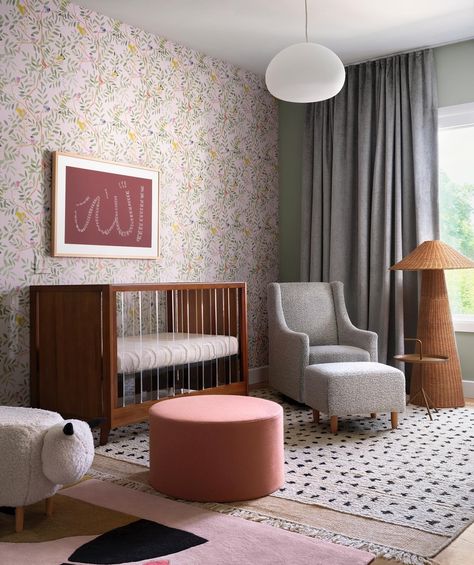 Punch World (@punchworld.studio) • Instagram photos and videos Eclectic Baby Nursery, Modern Nursery Design, Boho Style Room, Rugs For Kids, Best Rugs, Nursery Interior Design, Kids Rooms Inspo, Chic Nursery, Baby Room Inspiration