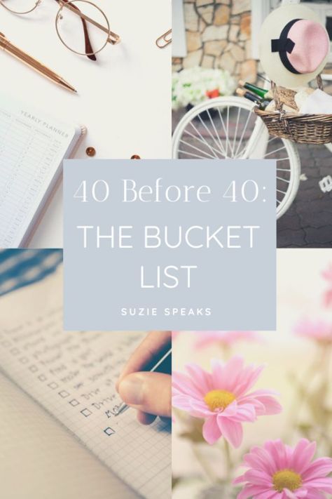 bucket list ideas 40th Birthday Bucket List, 40 By 40 Bucket List, 40 Before 40 List, 2025 Bucket List, 40 Before 40 Bucket List, Turning 40 Bucket List, 40 Bucket List, 40 Before 40, Crazy Bucket List